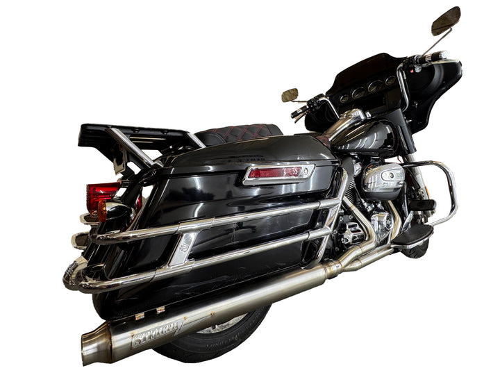 Harley Bagger Full Length Pipe Bomb Slip On Muffler