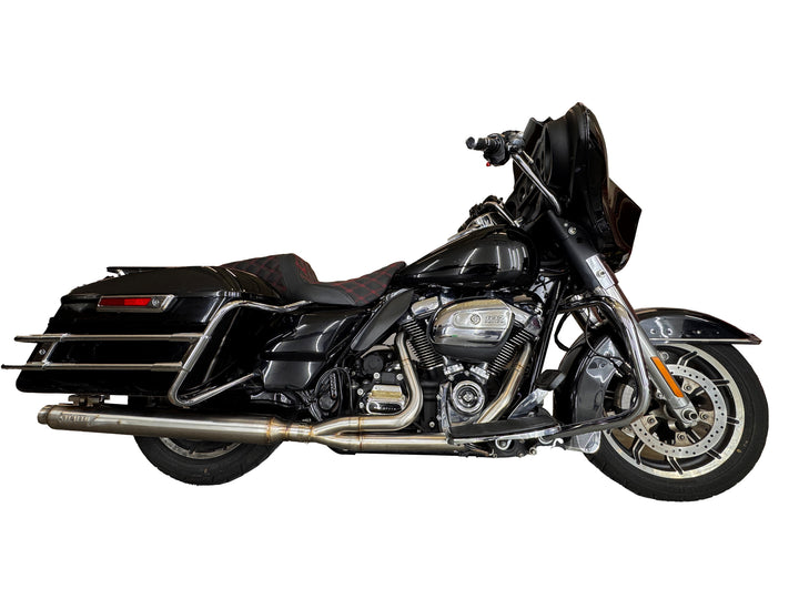 Harley Bagger Full Length Pipe Bomb Slip On Muffler