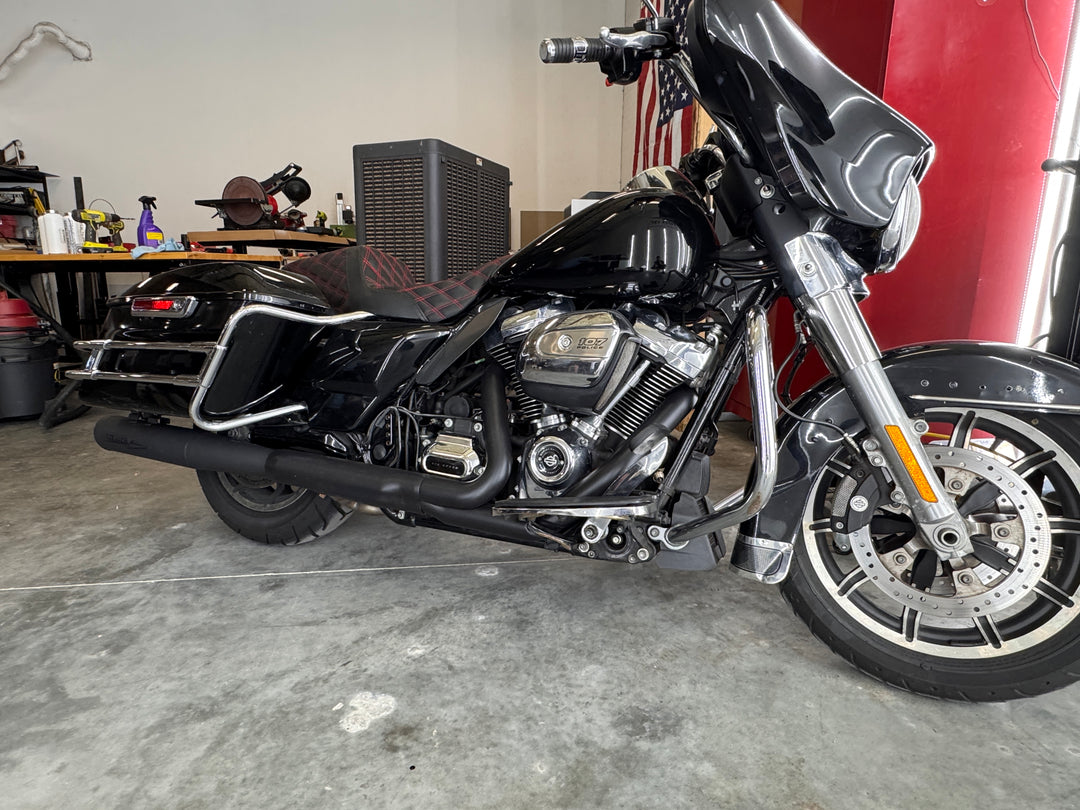 Harley M8 Dual OEM Fit Slip On Muffler