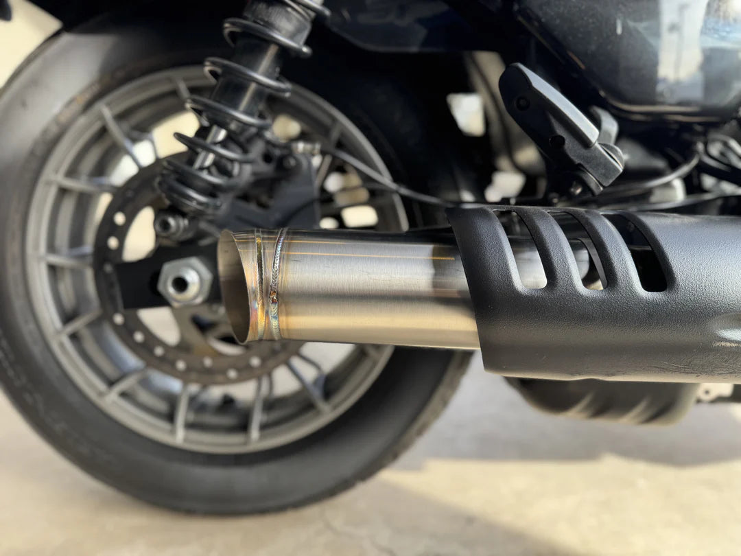 Kruesi/Stealth High-Po Nightster Slip On Muffler