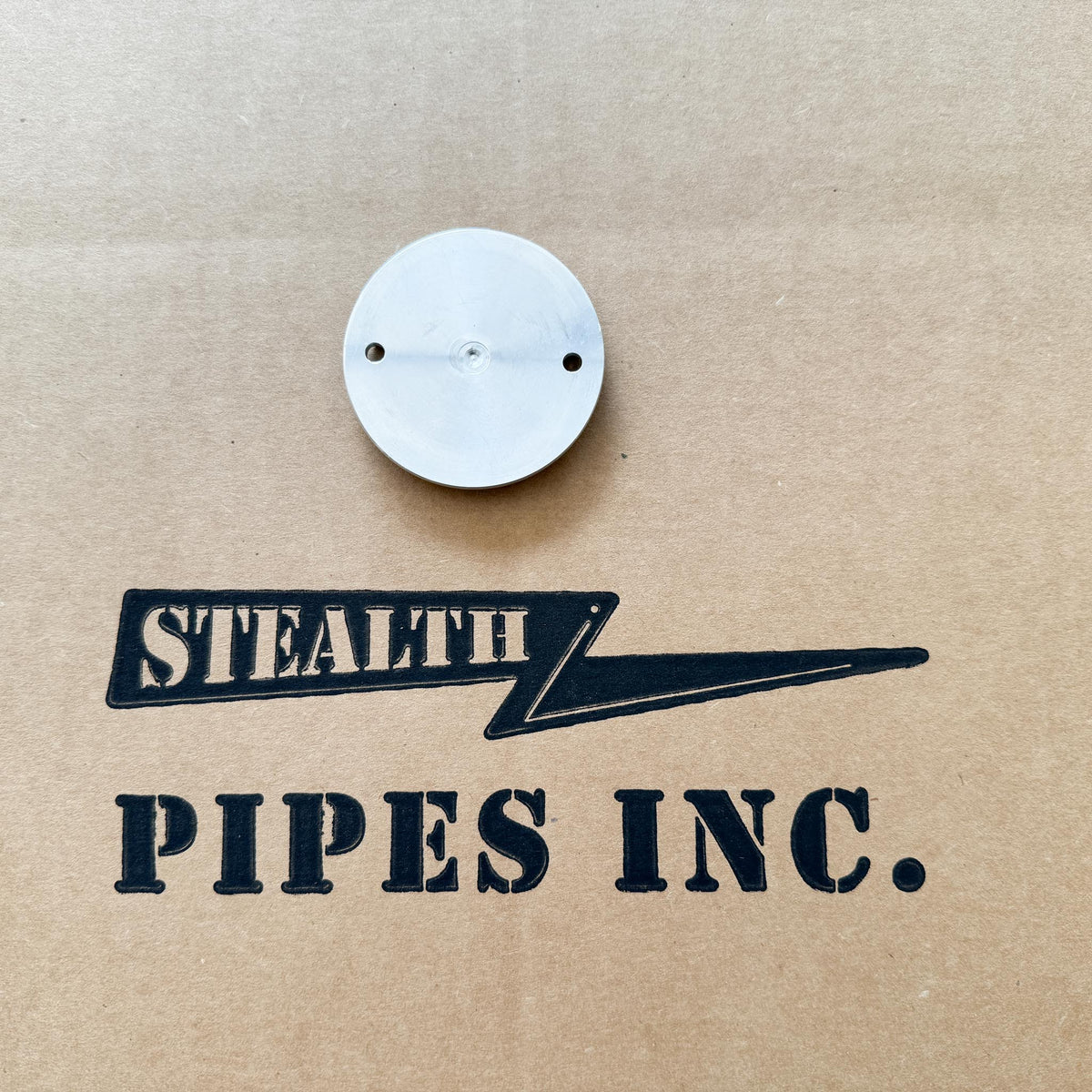 Stealth Pipes M8 18–23 Points Cover – custom engraving option, raw machined aluminum, photo 4 of 4