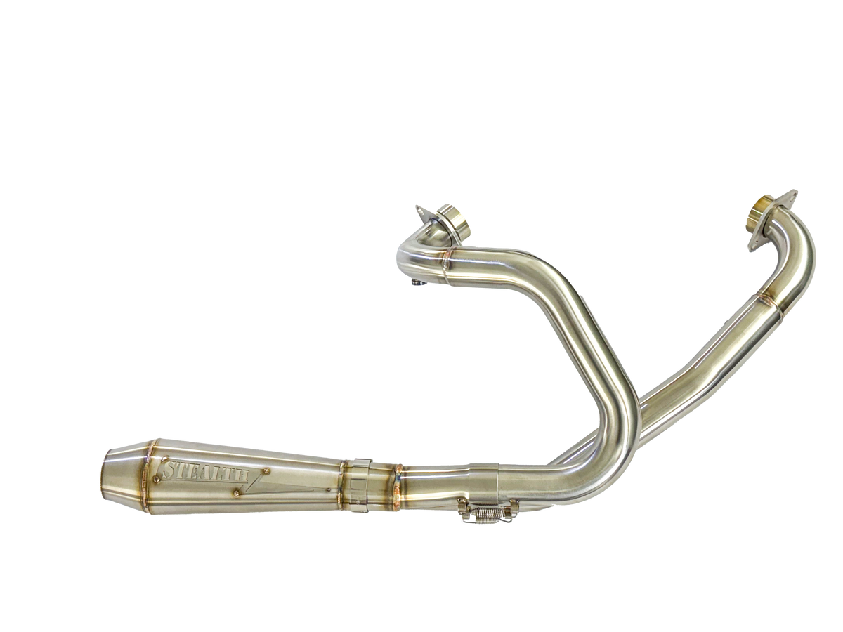 Indian Scout stainless exhaust by Stealth Pipes – American-made performance system, photo 5 of 21