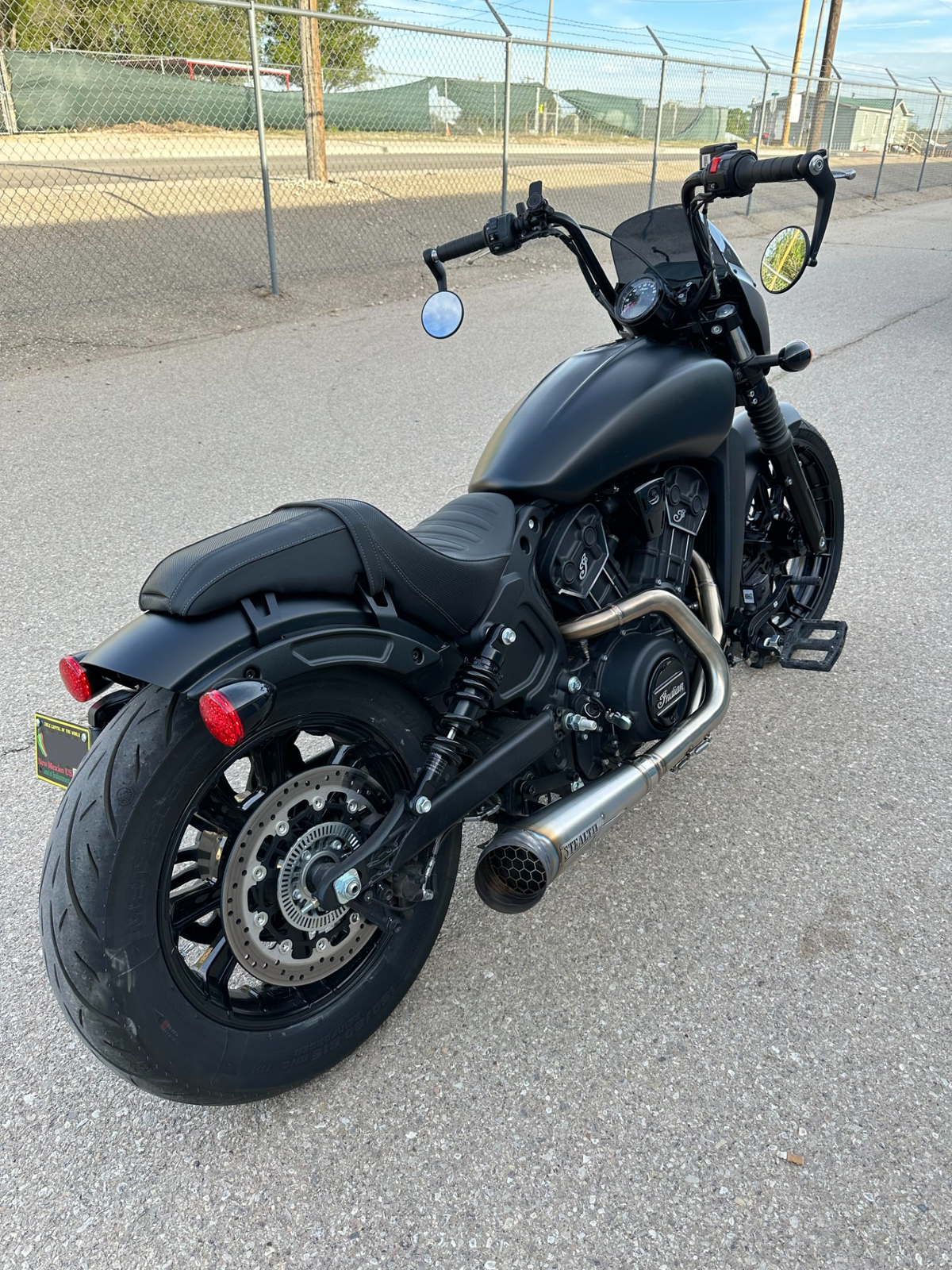 2015–2025 Indian Scout fitted with Stealth Pipes exhaust system – American-made performance upgrade, photo 14 of 21