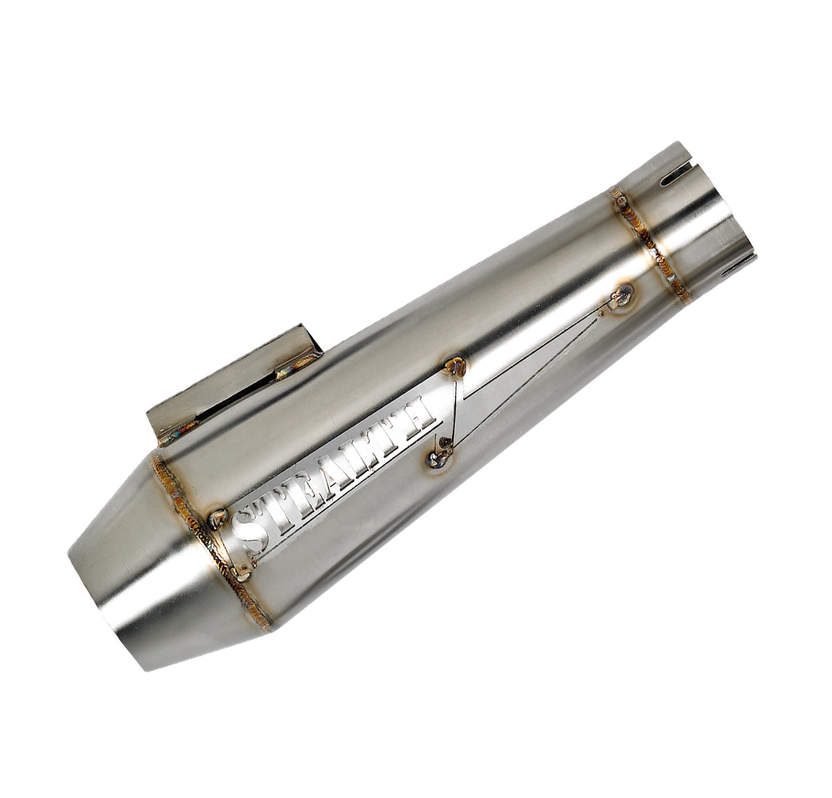 Reverse Cone 2.25" Slip On Muffler, photo 2 of 14
