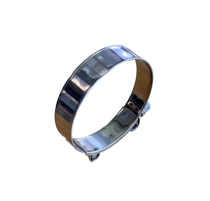 Stainless Steel Muffler Clamp – 2.25" Stealth Exhaust Replacement