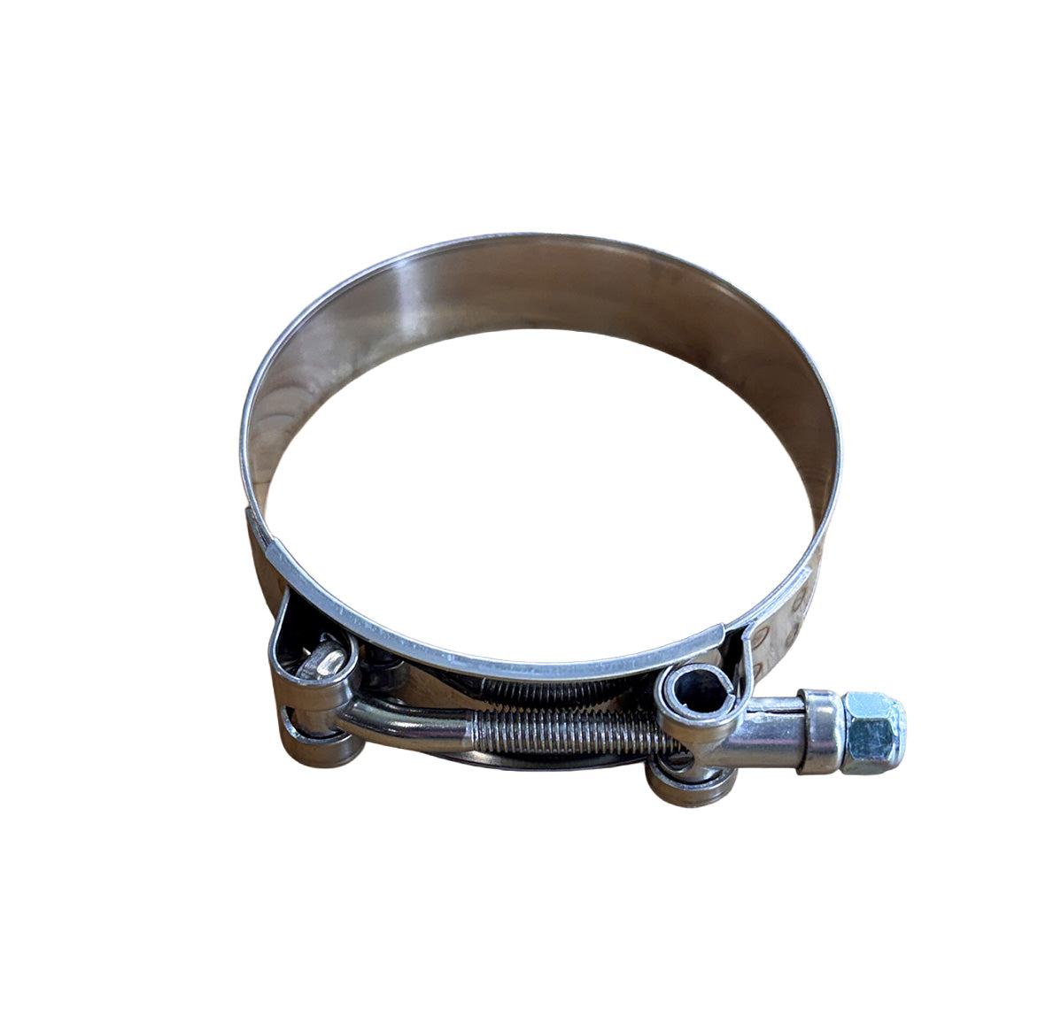 Stainless Steel Muffler Clamp – 3.25" Stealth Nightster Slip-On Replacement, photo 1 of 4