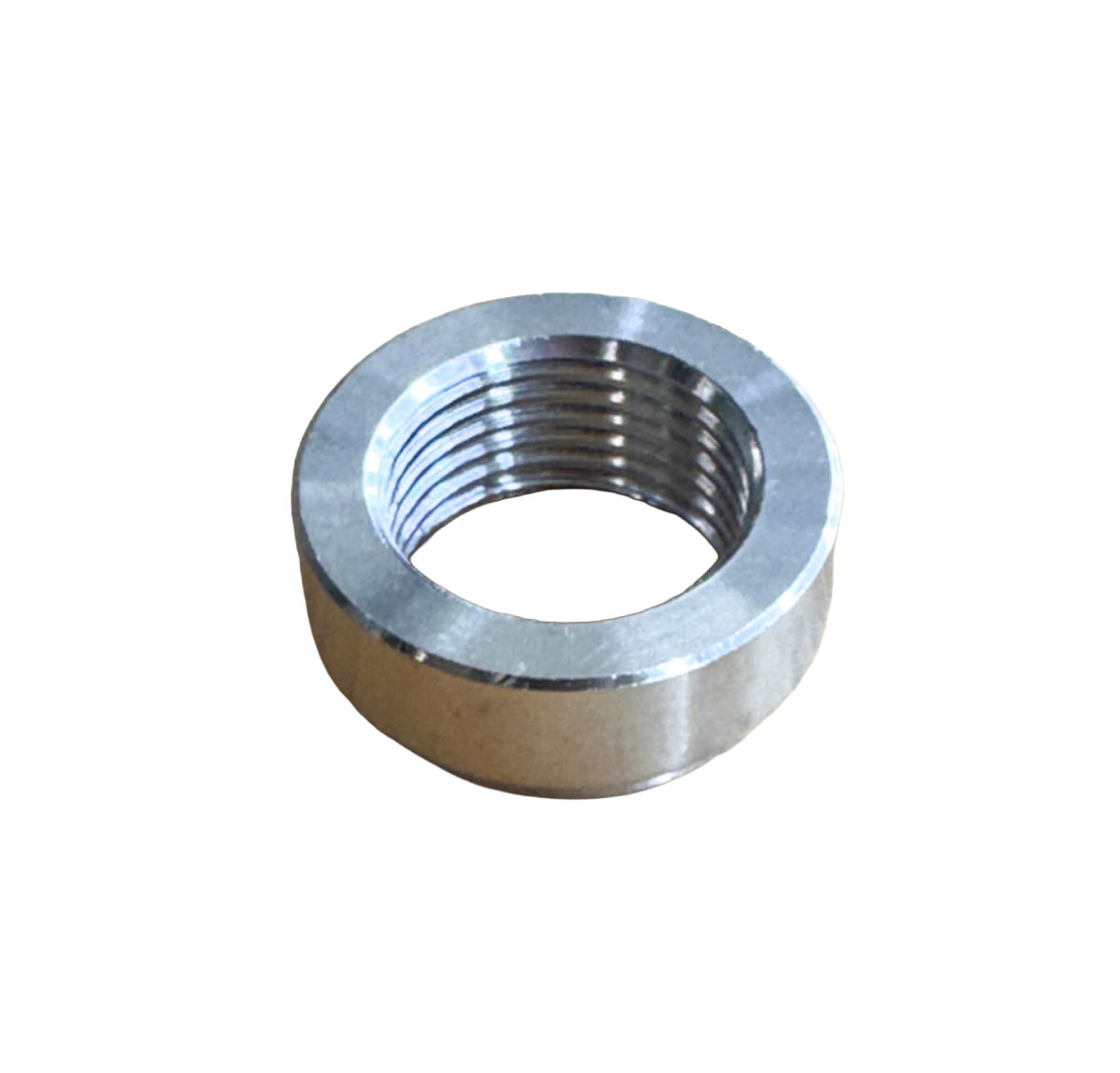 Stainless Steel O2 Sensor Weld Bung, Lip Style, M18x1.5, photo 1 of 6