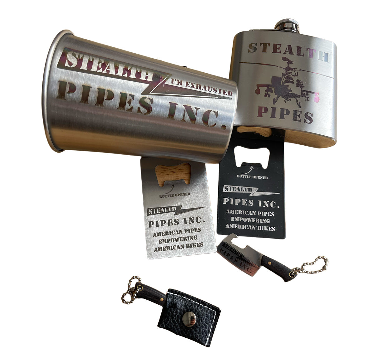 Stealth Pipes SWAG Shipping Pack – Stickers, Merch & Rider Extras, photo 1 of 6
