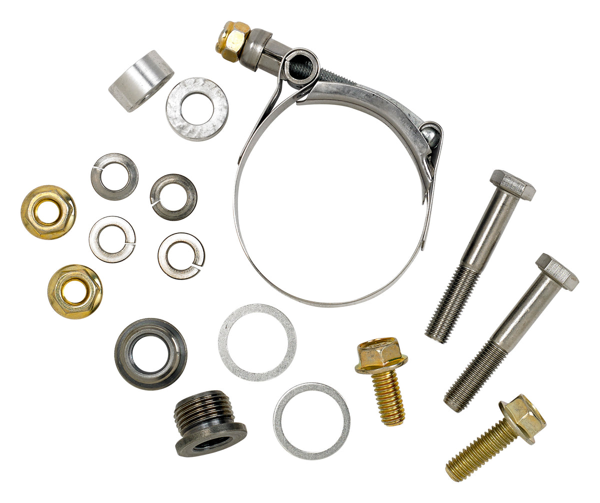 Mounting hardware kit for Stealth Pipes 2006–2017 Harley Dyna exhaust system – O2 bung and collars, photo 11 of 18